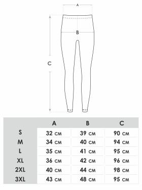 Yoclub Dámské legíny Kamaše Boční pruh Vysoký pas ULD-0002K-A400 Black