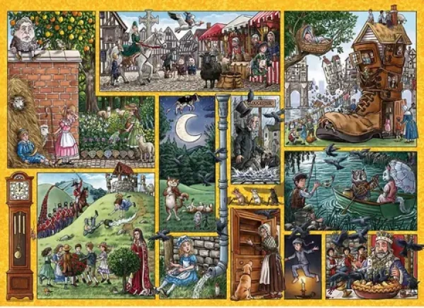 GIBSONS Puzzle Říkanky napříč časem