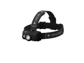 LEDLENSER MH8 čelovka černá / 600/400/170/20 lm / IP54 / Li-Ion (502156)