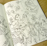 Fairy Touch of Magic, umělecké antistresové omalovánky, AJ, Klára Marková