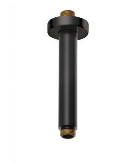 KLUDI - A-Qa Sprchové rameno stropní, 15 cm, matná černá 6651539-00