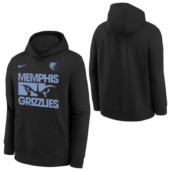 Nike Dětská mikina Memphis Grizzlies NBA Courtside Club Hoodie Černá (YOUTH)