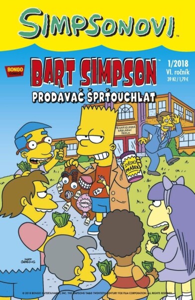 Bart Simpson 1/2018: Prodavač šprťouchlat