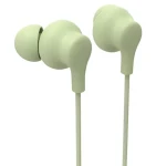 Hama EP Curly zelená / Sluchátka do uší / mikrofon / USB-C / 1,2 m