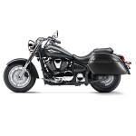 Pevné boční kufry na moto z Abs se zámky, 2x33l