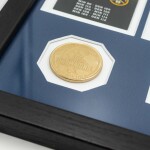 Obraz Denver Nuggets NBA Road to the Finals Tickets Bronze Coins