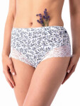 Kalhotky Key LPF 526 A25 A'2 M-3XL tmavě modrá a bílá XXL