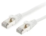 Equip Cat6A S/FTP bílá / Patch kabel / RJ-45 / 15 m / PoE (606009)