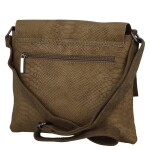Dámská crossbody kabelka s hadím vzorem Geina, zelená