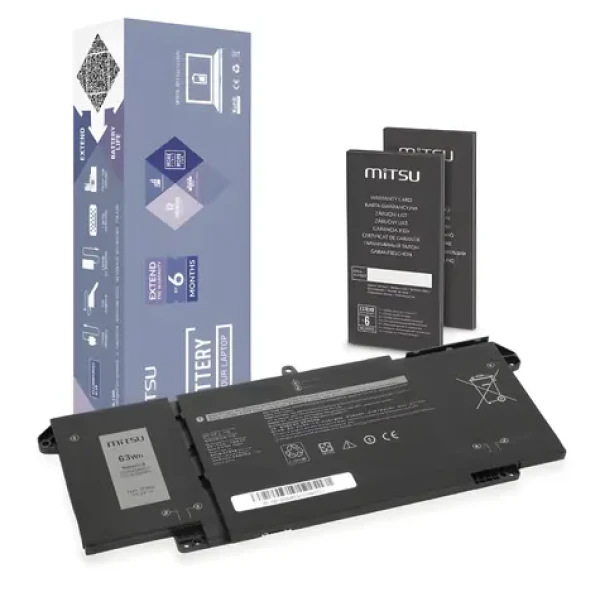 Dell Baterie 7FMXV / Baterie pro notebook / Dell Latitude 5320, 7320, 7420, 7520 / 3600 mAh / 55 Wh / 15,2 V (BC/DE-7520)