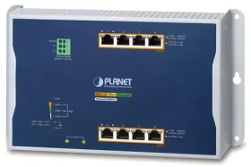 Planet WGS-4215-8HP2S / Switch / L4 / 8x 1Gb / 2x 1Gb SFP / PoE 802.3at/bt 360W / -40 až 75 °C / IP30 / fanless (WGS-4215-8HP2S)