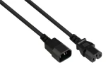 Good Connections C14 - C15 černá / Napájecí kabel / 5 m / 250 V / 10 A (P1450-S050)