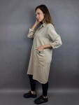 HOSH Mikinové šaty Mirela Velikost: UNI, Barva: Vínová