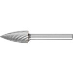PFERD 21214183 frézovací kolík tvrdokov Špičatý kužel Délka 41 mm Vnější Ø 3 mm Pracovní délka 11 mm Ø hřídele 3 mm 1 ks