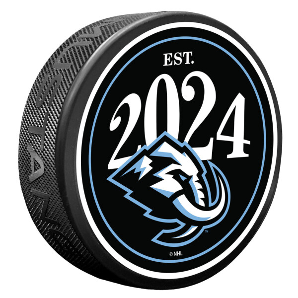 Mustang Puk Utah Mammoth NHL Founding Year Puck