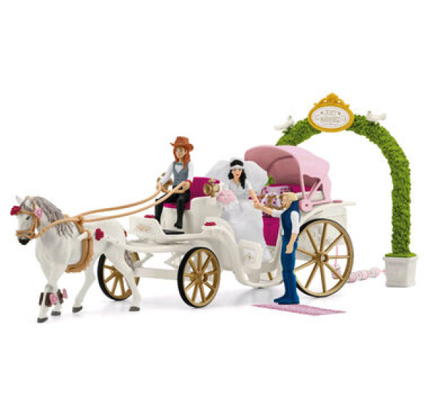 Schleich Horse Club 42641 Svatební kočár a příslušenství