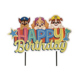 Dortisimo Dekora zapichovací dekorace Happy Birthday Tlapková patrola