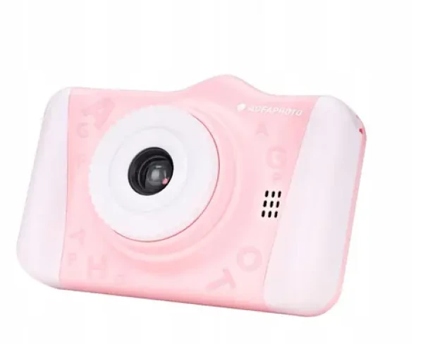 AgfaPhoto Realikids Cam 2 růžová / Digitální fotoaparát / 3.5" LCD / 12 Mpx / microSD (ARKC2PK)