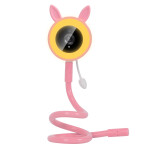 EVOLVEO Baby Monitor N35 – dětská chůvička s kamerou, VOX, teploměr, noční vidění, RGB světlo Růžová