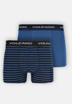 Volcano 2Pack Boxerky U-BOXER Modrá/modré pruhy L