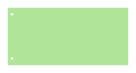 Rozdělovače kartonové 23,5x10,5cm VICTORIA, 50ks - zelená