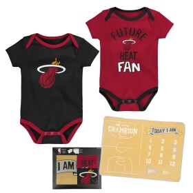 Outerstuff Dětské body Miami Heat NBA Draft Pick Baby Body & Blanket Set