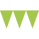 Vlaječková girlanda zelená 450cm Vlaječková girlanda zelená 450cm