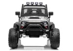 Mamido Elektrické autíčko Jeep Brothers 24V 2x200W lakované stříbrné