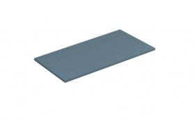 KLUDI - Icos Deska pod umyvadlo 100x50 cm, matná petrolejová 50T100O3