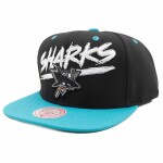 Mitchell & Ness Pánská kšiltovka San Jose Sharks NHL Transcript Snapback