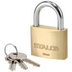 Zámek visací, mosazný A, 50 mm, STALCO