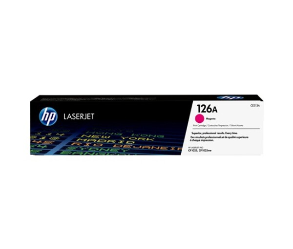 HP 126A Magenta LJ Toner Cart, CE313A (1,000 pages) EDF_691926