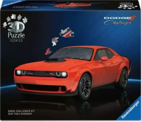 Ravensburger 3D Puzzle Iconics: Dodge Challenger R/T Scat Pack Widebody