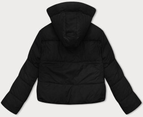 Černá krátká dámská zimní péřová bunda J Style (16M9188-392) odstíny černé XL (42)