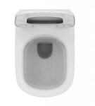 IDEAL STANDARD - Tesi Závěsné WC se sedátkem SoftClose, RimLS+, bílá T536101