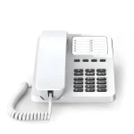 Gigaset DESK 400 bílá / Drátový telefon (S30054-H6538-B102)