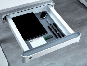 BBP OrgaWork zásuvka pod stolovou desku :: zásuvka bílá (402767)