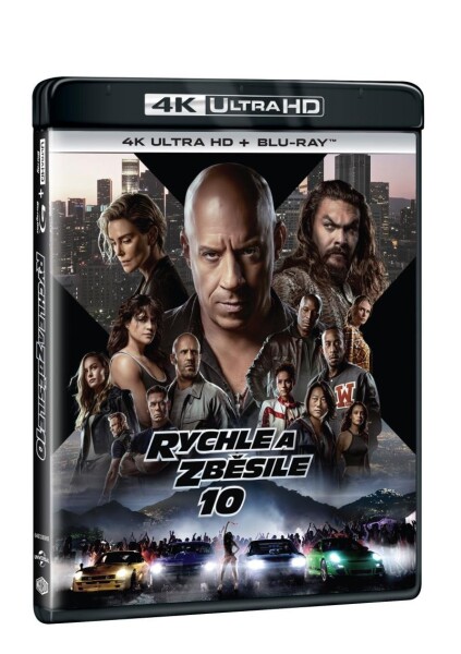 Rychle a zběsile 10 (2x 4K Ultra HD + Blu-ray)