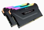 Corsair VENGEANCE RGB PRO 32GB černá / 2x16GB / DDR4 / 2666MHz / PC4-21300 / CL16-18-18-35 / 1.2V / XMP2.0 (CMW32GX4M2A2666C16)