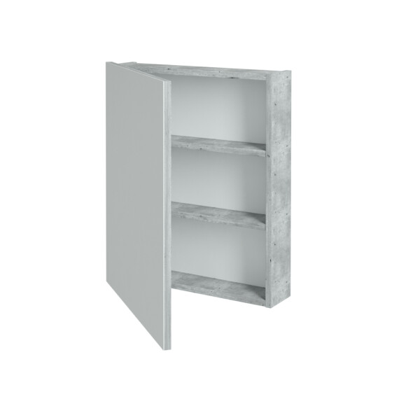 Dřevojas - Jednodveřová galerka Q GA 60 - N03 Graphite / Levé 236069
