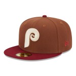 New Era Pánská kšiltovka Philadelphia Phillies MLB Harvest 59FIFTY Fitted Velikost: 7 3/4