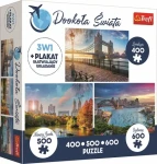 Trefl - Puzzle - Kolem světa: Londýn, New York a Sydney