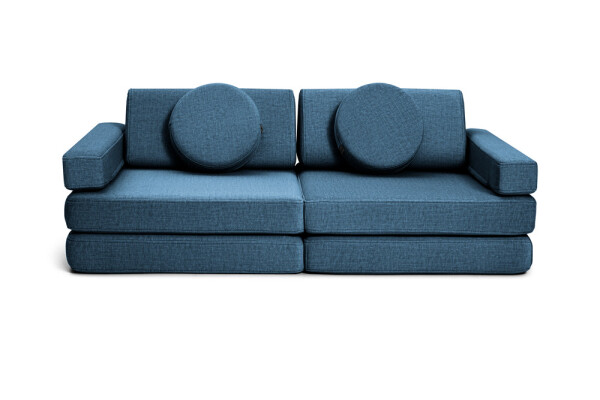 SHAPPY Dětská rozkládací pěnová pohovka SHAPPY PLAY mini Barva: Navy Blue