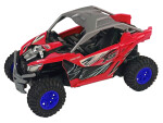 Mamido Terénní auto na dálkové ovládání R/C Cross Country 27 MHz červené