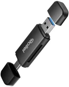 Rollei čtečka paměťových karet 2v1 / Čtečka karet / SD a microSD (25100)