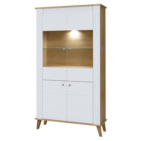 Vitrína Sonia SN3 Barva korpusu: Dub - grand