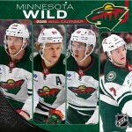 JF Turner Kalendář Minnesota Wild NHL 2026 Wall Calendar