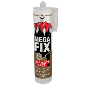 Lepidlo MEGA-FIX na bázi MS polymeru, 290ml, BULDOK