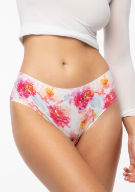 Kalhotky Peony Cheekie Brasil bílo-červené - Julimex M