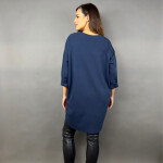 HOSH Dámské šaty Ayda Velikost: UNI, Barva: Tmavě modrá